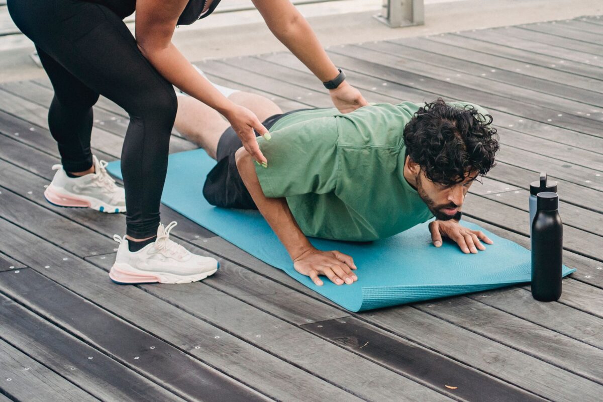 planche gainage efficace posture viser ne