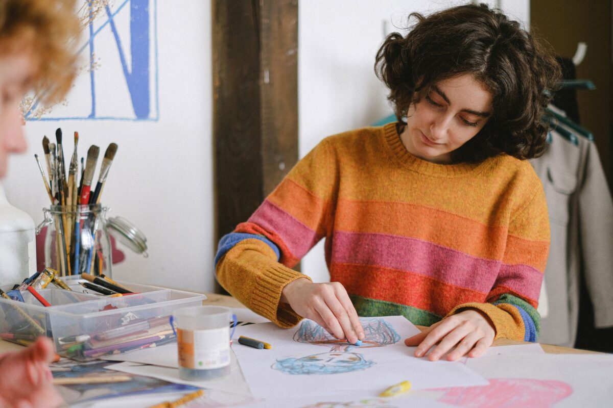dessiner idole pop esquisse couleur méthode